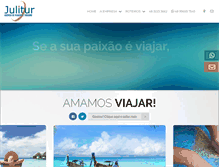 Tablet Screenshot of julitur.com.br